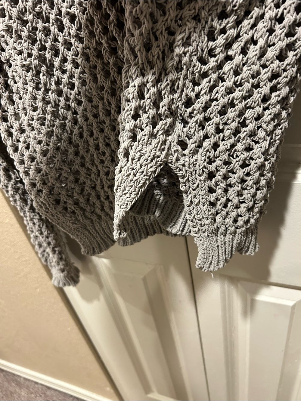 Artelier Nicole Miller Fishermen Knit Hoodie Artsy Unique , M - Picture 6 of 6